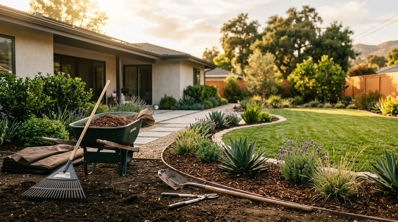 Professional landscape design and installation in Orange County