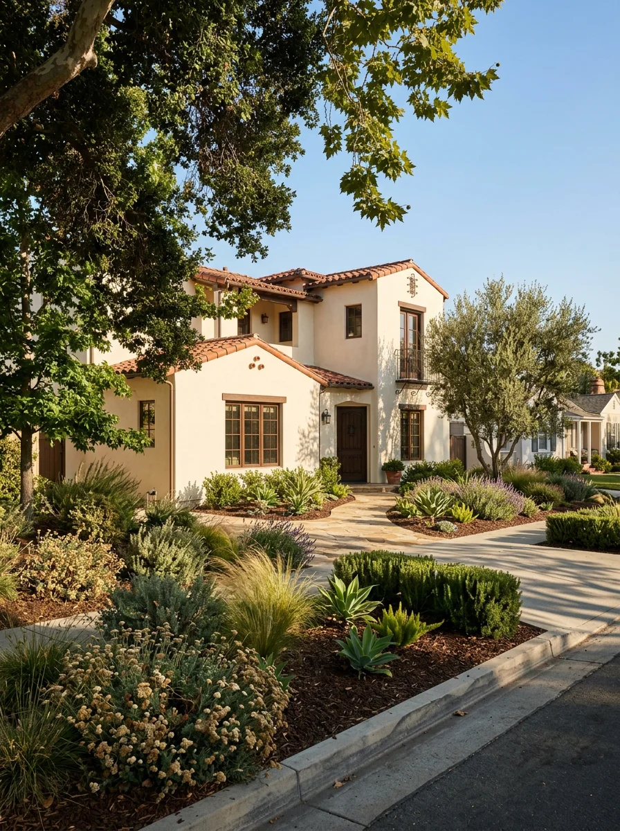 Santa Ana home exterior showing quality craftsmanship and attention to local architectural context.